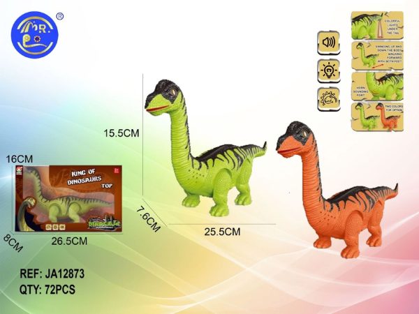 Dinosaurio con luz y sonido "Brachiosaurus" - Juguetes