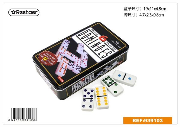 Dominó de 28 piezas - Juegos de mesa y entretenimiento