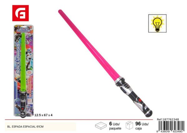 Espada espacial de juguete de 61 cm - Juguetes y disfraces