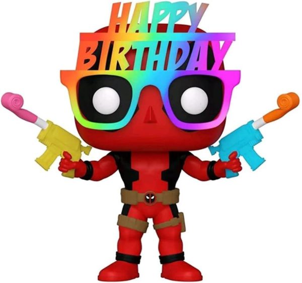 FUNKO POP Deadpool - Cumpleaños - Figura coleccionable