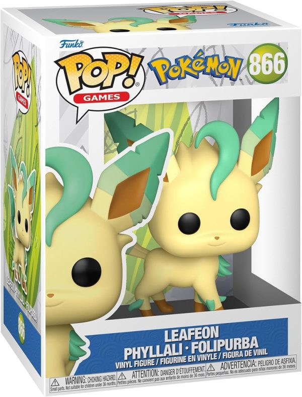FUNKO POP Leafeon - Pokémon - Figura coleccionable
