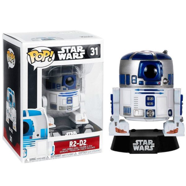 FUNKO POP Star Wars - R2-D2 - Figura coleccionable