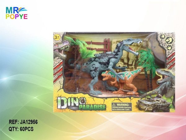 Figura de dinosaurio - Dinosaurios con cría (60) - Juguetes de dinosaurios - Imagen 2