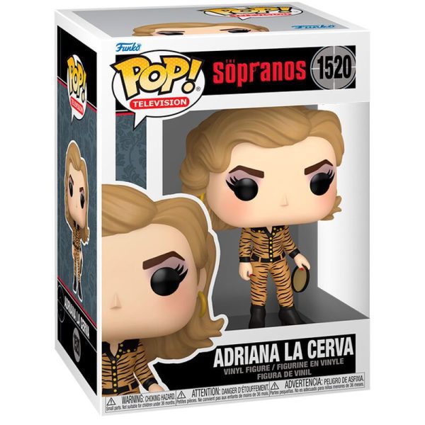 Figurita Funko Pop Adriana La Cerva de The Sopranos - Juguetes coleccionables de TV