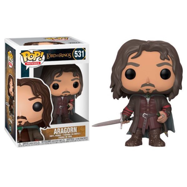 Figurita Funko Pop Aragorn del Señor de los Anillos - Juguetes de colección