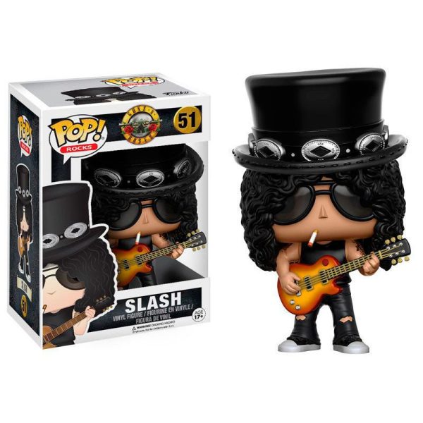 Figurita Funko Pop GNR Slash - Juguetes de colección musical
