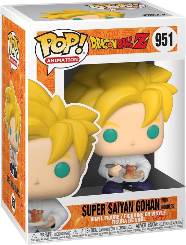 Figurita Funko Pop Gohan con Fideos de Dragon Ball Z - Coleccionables de anime