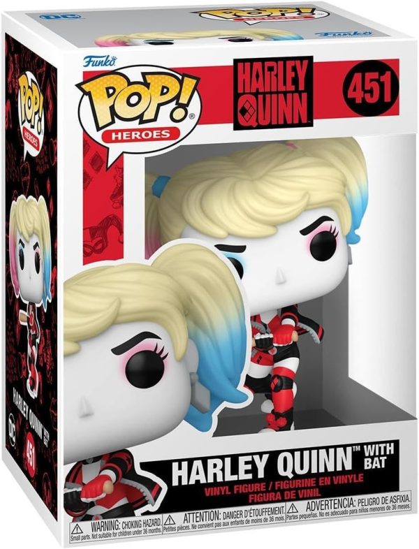 Figurita Funko Pop Harley Quinn con Bate - Juguetes de colección de DC