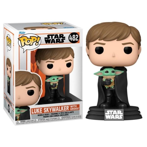 Figurita Funko Pop Luke Skywalker con Niño - Artículos de colección de Star Wars