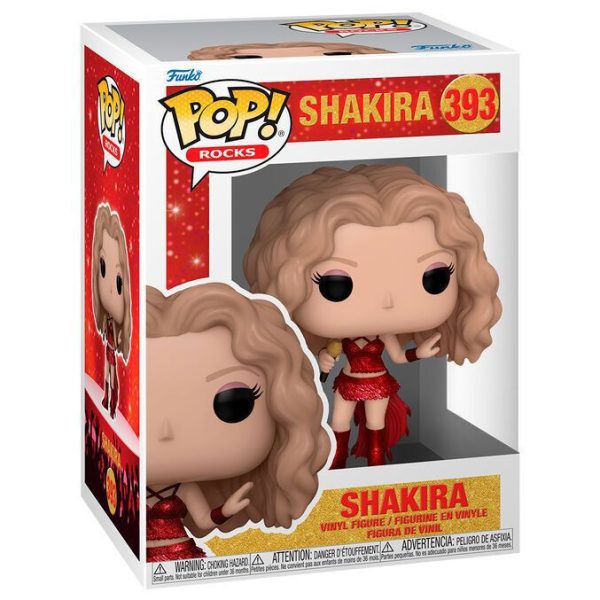 Figurita Funko Pop Shakira Super Bowl - Artículos coleccionables musicales
