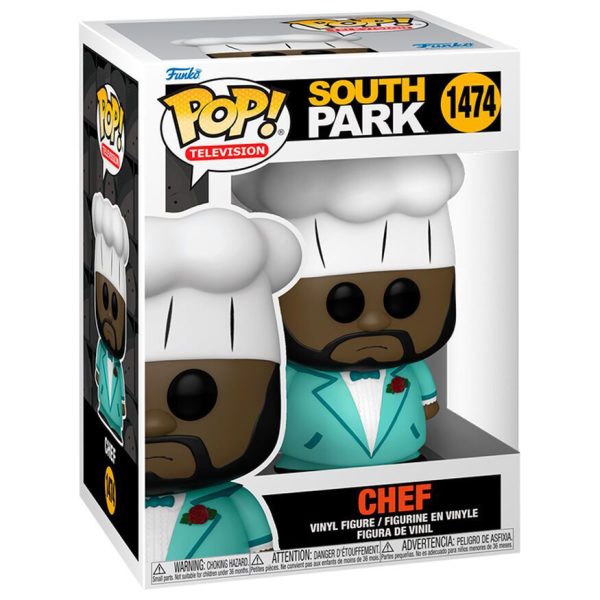 Figurita Funko Pop South Park - Chef Disfrazado - Juguetes de South Park
