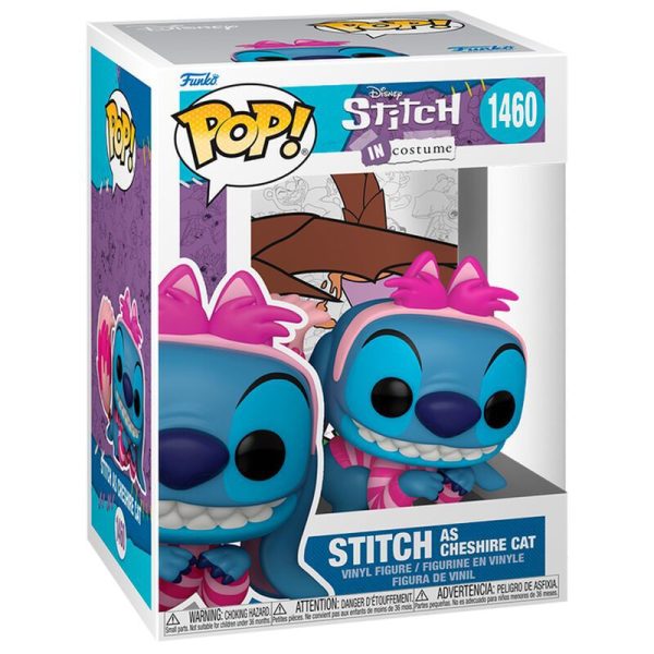 Figurita Funko Pop Stitch como el Gato de Cheshire - Juguetes de Disney