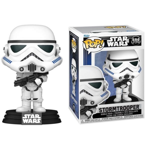 Figurita Funko Pop Stormtrooper Clásicos Nuevos 67537 - Juguetes de Star Wars