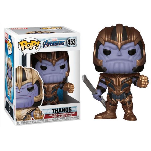 Figurita Funko Pop Thanos de Endgame - Juguetes de colección de Marvel