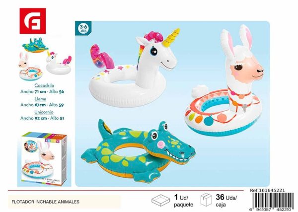 Flotador hinchable de animales - Sillas y juegos acuáticos para el verano