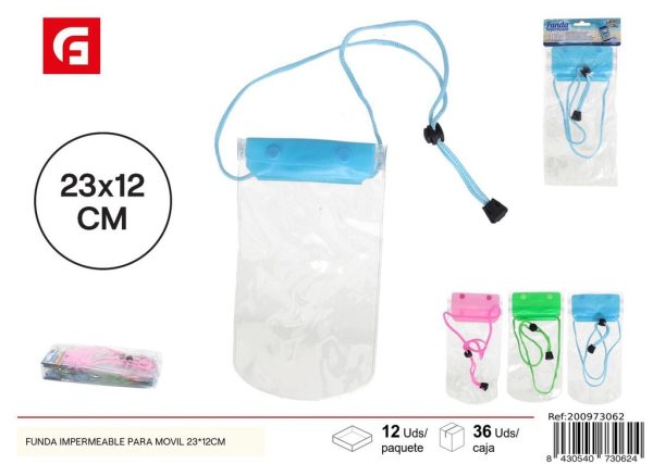 Funda impermeable para móvil de 23*12 cm - Accesorios de playa