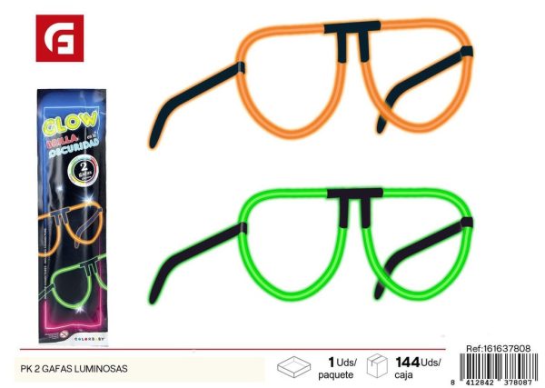Gafas luminosas PK 2 - Juguetes de verano
