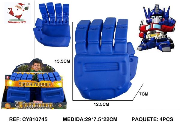 Guantes de Superhéroe Transformers - Juguetes de superhéroes y disfraces