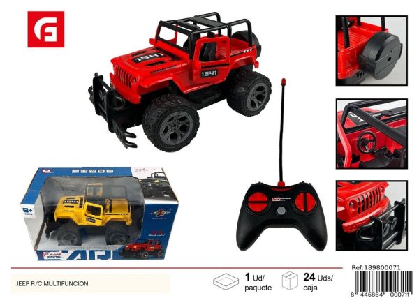 Jeep R/C multifuncional - Juguetes de coches