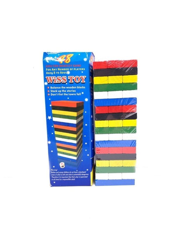 Jenga 20x6x6 - Juguetes de madera