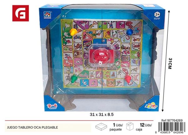 Juego de mesa Parchís plegable - Juguetes para niños