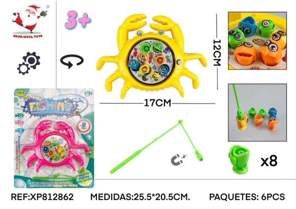 Juego de pesca con cangrejo - Juguetes para niños