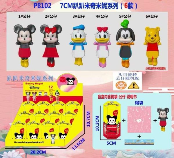 Juguete Mickey y Minnie - Muñeca ángel