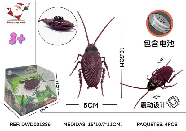 Juguete araña con batería - Juguetes animados y diversión escalofriante
