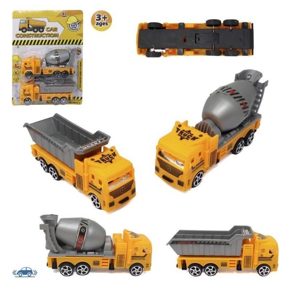Juguete camión de construcción blister 2 piezas - Juguetes
