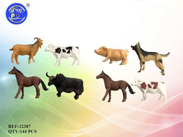 Juguete de animales de granja 4 piezas - Juguetes
