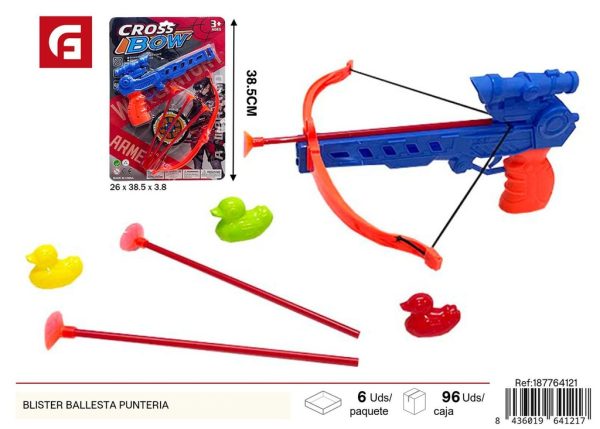 Juguete de ballesta en blister - Juguetes para niños