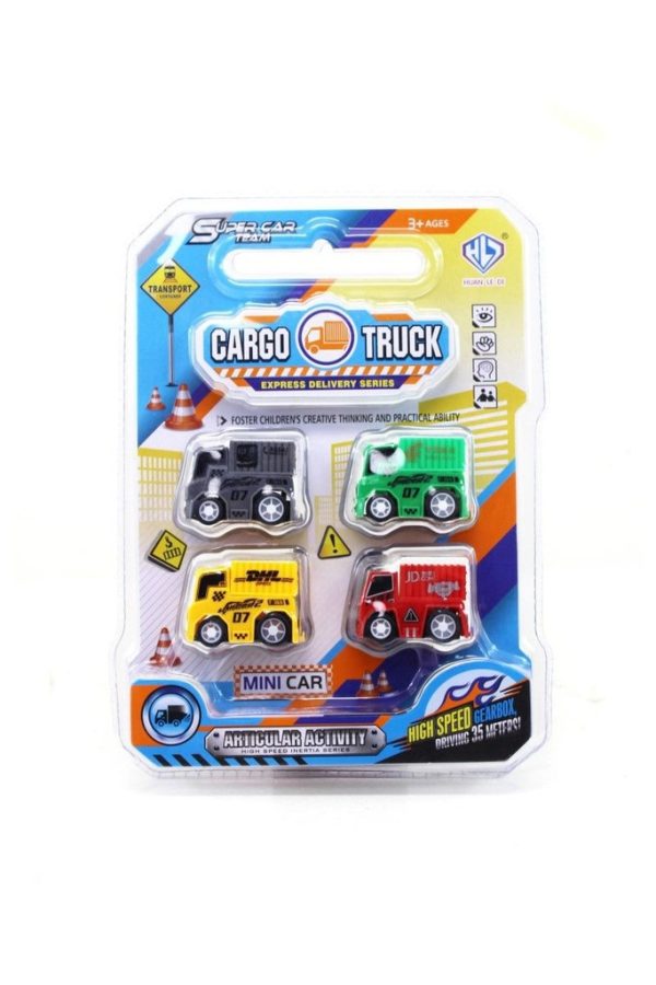 Juguete de coches 4 pcs 27X21 - Juguetes para niños - Imagen 2