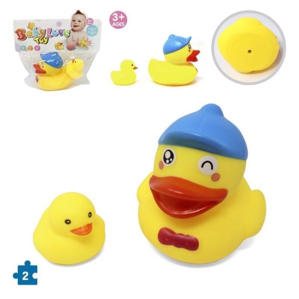 Juguete de pato 2 piezas - Juguetes para el baño