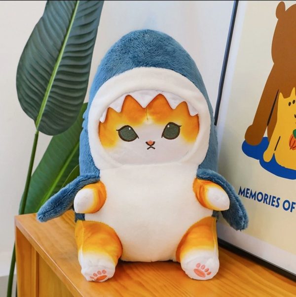 Juguete de peluche 30 cm tiburón gato - Producto de peluche