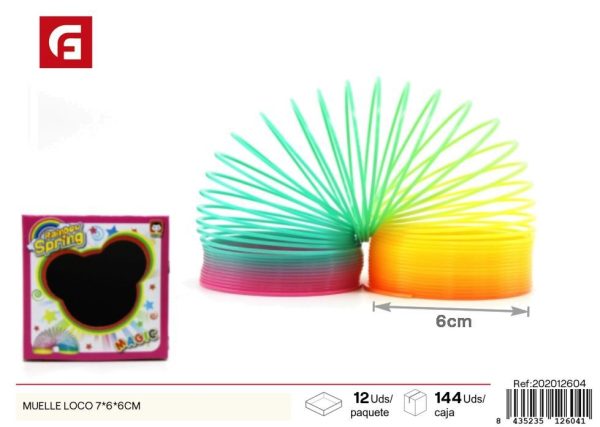 Juguete de resorte loco 7x6x6 cm - Nuevos productos
