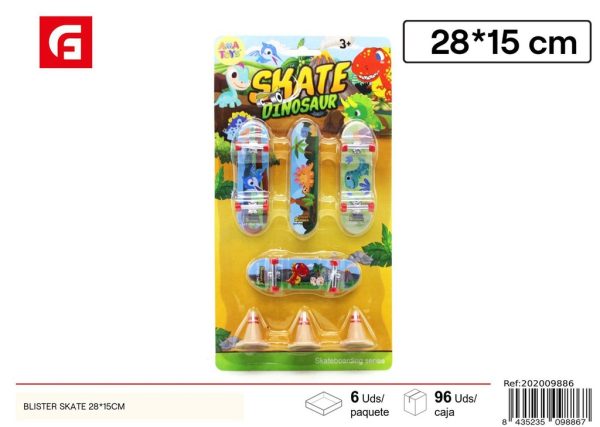 Juguete en blister patineta 28*15 cm - Accesorios de juego