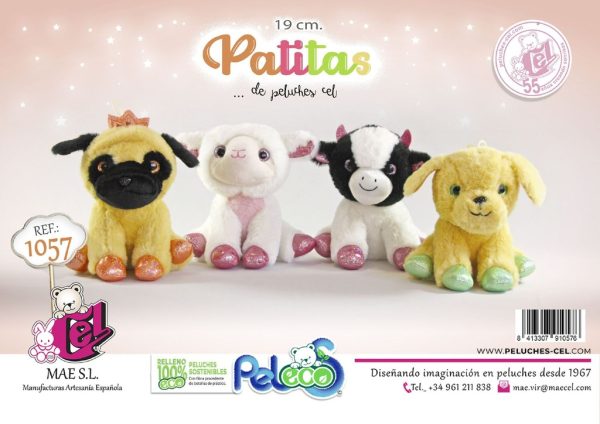 Juguete infantil - Oso con lazo 2 colores