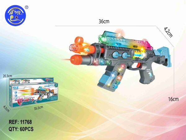 Juguete infantil - Pistola con luz y sonido - Juguetes para niños