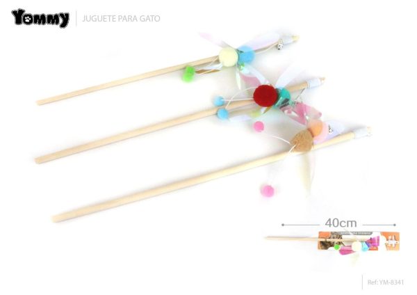 Juguete para gato 40cm - De estimulación y entretenimiento - Imagen 3