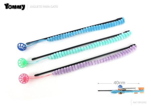 Juguete para gato 40cm - De estimulación y entretenimiento - Imagen 4