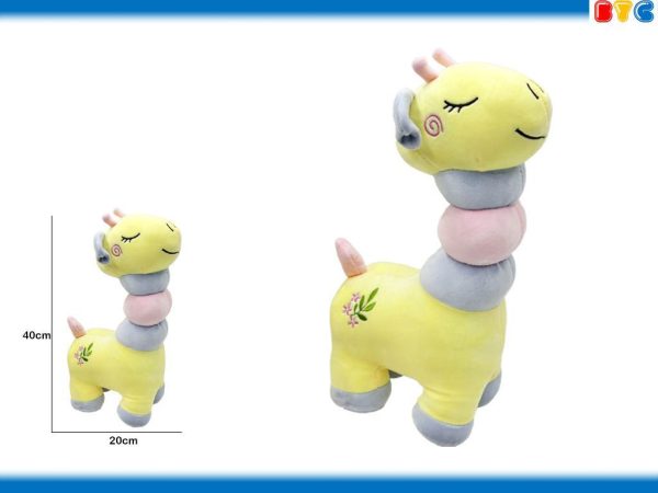 Juguete para niños - Peluche jirafa sueño 40 cm, Peluches