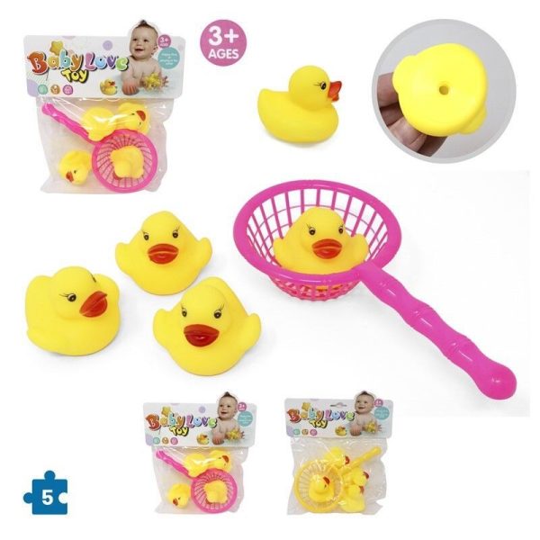Juguete patito surtido de plástico 5 piezas - Juguetes para niños