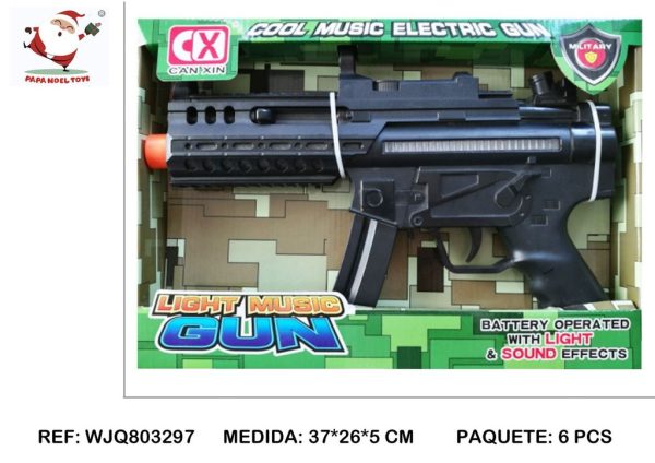 Juguete pistola con luz y sonido - Juguetes de acción