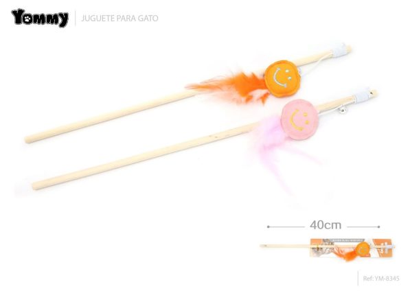 Juguete sonrisa para gato 40cm - De estimulación y entretenimiento