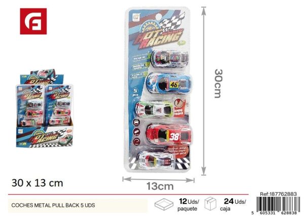 Juguetes de coches metálicos 5 uds - Coches a control remoto