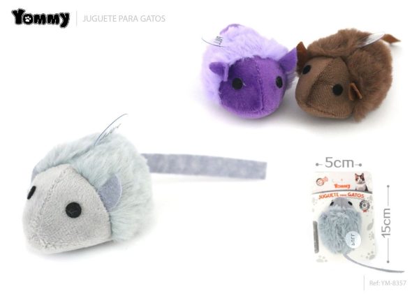 Juguetes ratón para gatos 15*5 cm - Juguetes para mascotas