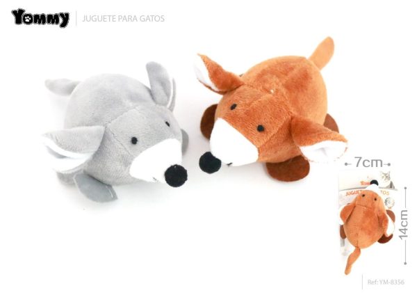 Juguetes ratón vibrador para gatos 14*7 cm - Juguetes para mascotas