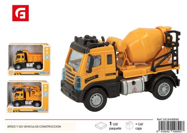 Juguetes vehículos construcción SPEED Y GO - Productos de verano