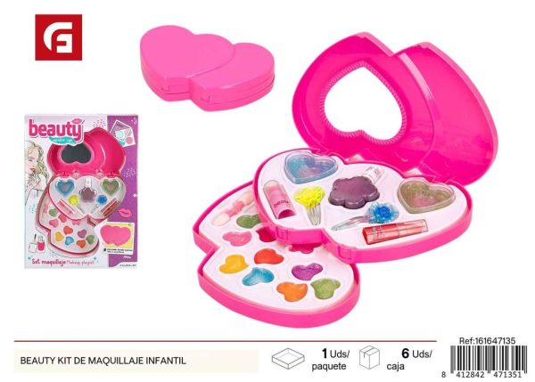 Kit de maquillaje infantil - Juguete educativo sobre belleza y cuidado personal