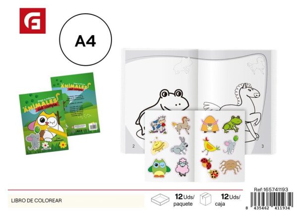 Libro de colorear - Libros de colores y cuentos educativos
